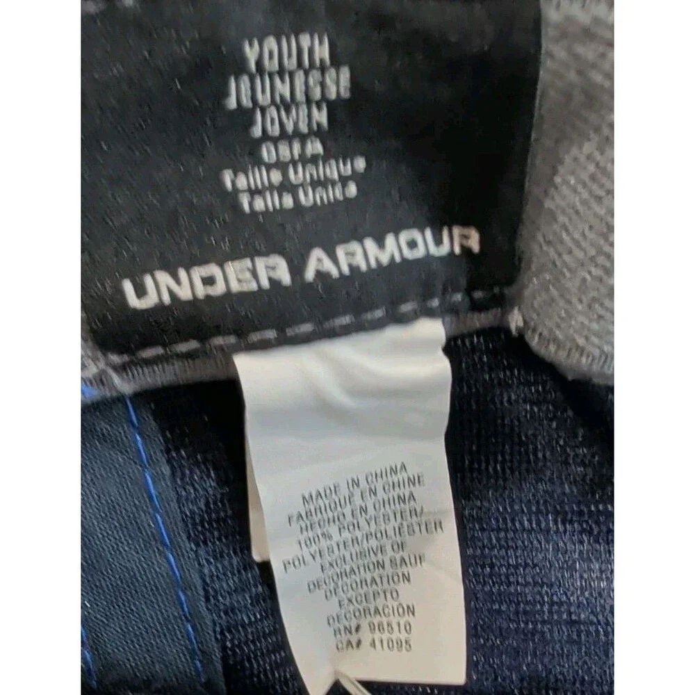 Under Armour Youth Strapback Blue Hat Cap